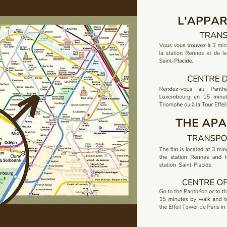 Grand Studio Confort#St Germain-Montparnasse#4P Paříž Exteriér fotografie
